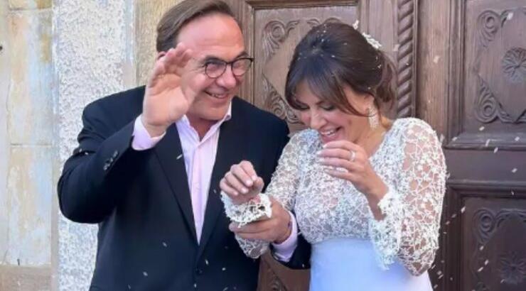 Δήμητρα Ματσούκα - Πέτρος Κόκκαλης: Κυκλοφόρησαν οι πρώτες φωτογραφίες του γάμου τους