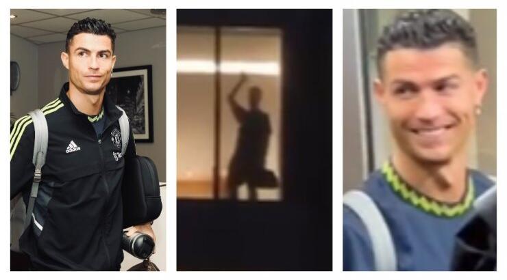 Cristiano Ronaldo: Αφίχθηκε στην Κύπρο - Η στιγμή που χαιρετάει τους θαυμαστές του [βίντεο]