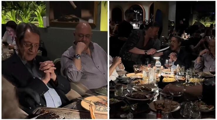 Νίκος Αναστασιάδης: Πήγε στο μαγαζί του Έλληνα salt bae και τον τάϊσε ο ίδιος [βίντεο]