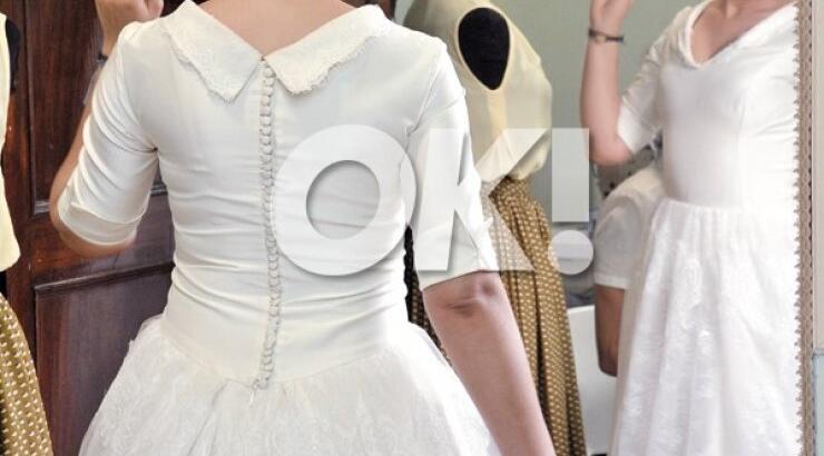 Η σύντροφος του Γιώργου Αναγιωτού έκανε πρόβα νυφικού λίγες ημέρες πριν το γάμο τους!