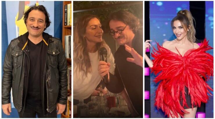 Σε τρελά κέφια Βανδή – Χαραλαμπόπουλος: Πήραν το μικρόφωνο και έκαναν ντουέτο [βίντεο]