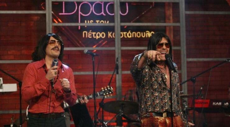 Ο Τόνι Σφήνος «ξεφάντωσε» με τον Πέτρο Κωστόπουλο