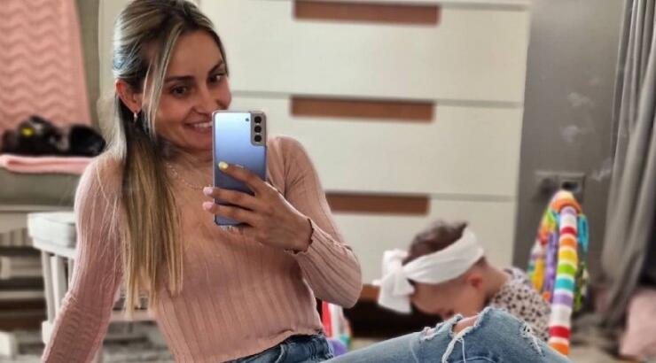  Βασιλική Μιλλούση: Μας έβαλε στην πρόβα νυφικού της [εικόνα]