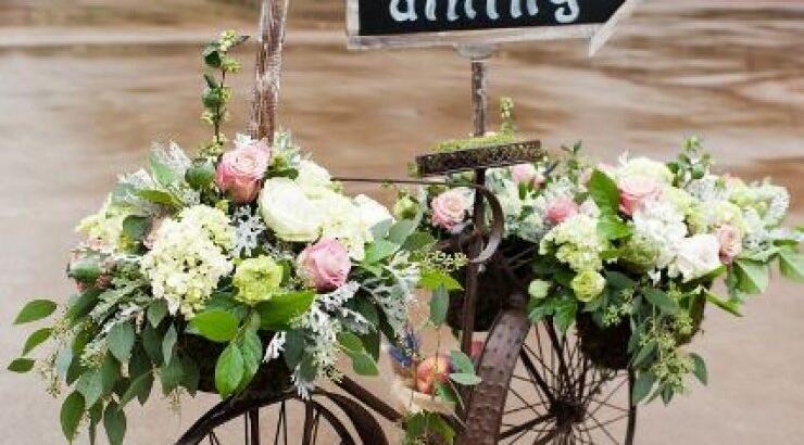 Το ποδήλατο στη γαμήλια διακόσμηση