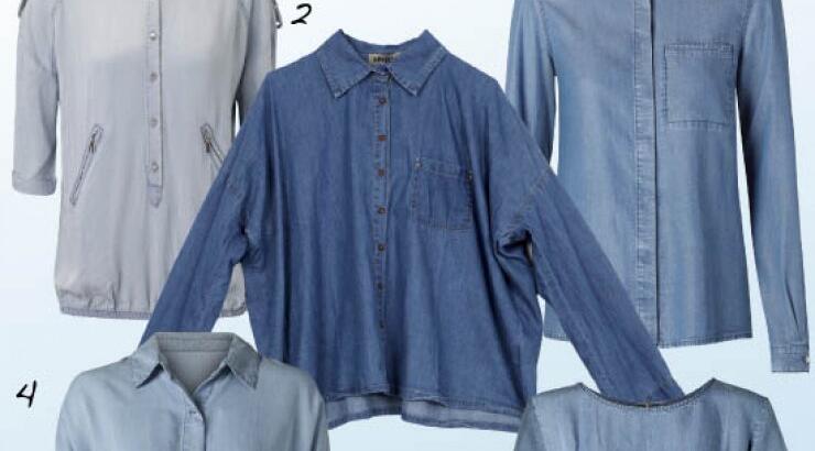 Cheap & denim tops