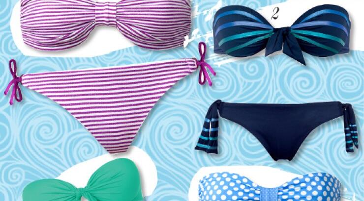 Strapless Swimwear