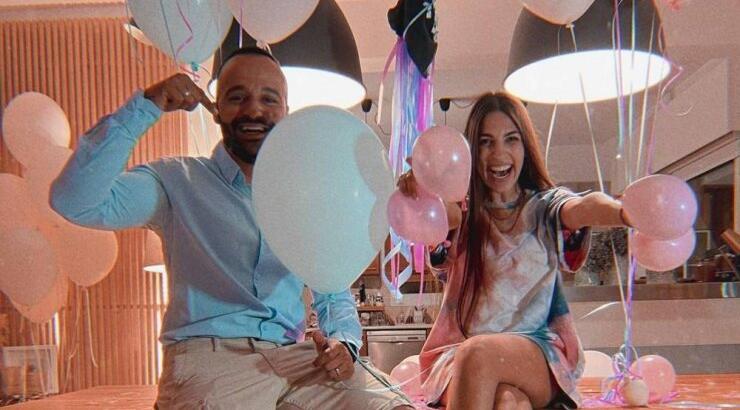 Θέλξια – Βαλέρια Φραγκούδη: Μας δείχνει καρέ – καρέ τη στιγμή που έμαθαν το φύλο του μωρού τους!