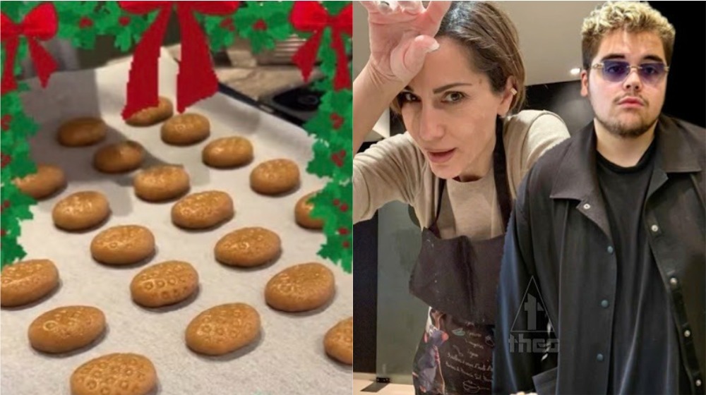 Βανδή: Μπήκε στην κουζίνα με τον γιο της και έφτιαξαν λαχταριστά μελομακάρουνα