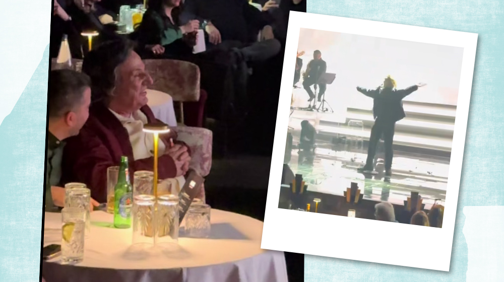 Βασίλης Παπακωνσταντίνου: Παρακολουθεί τον εαυτό του στη σκηνή σε νυχτερινό κέντρο της Αθήνας [βίντεο]