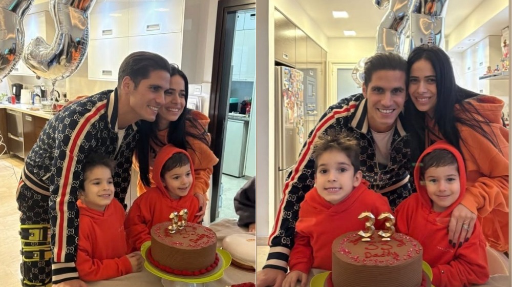 Πιέρος Σωτηρίου: Επέστρεψε στην Κύπρο και γιόρτασε τα γενέθλια του με την οικογένεια του