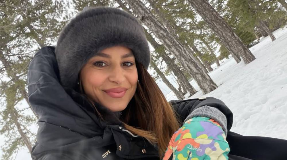 Κωνσταντίνα Ευριπίδου: Στο χιονισμένο Τρόοδος με τα παιδιά της [εικόνες & βίντεο]