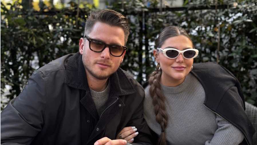 Δανάη Μπάρκα: Η τρυφερή εικόνα με τον κούκλο σύντροφο της για την ονομαστική του εορτή