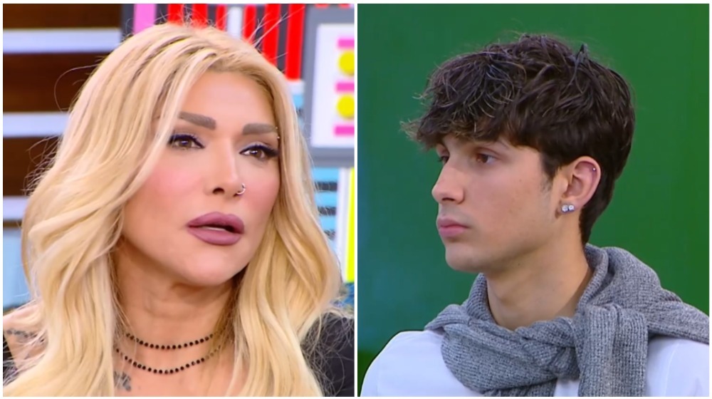 Αγγελική Ηλιάδη: «Τσάκωσε» η κάμερα τον 20χρονο κούκλο γιο της που τη συνόδευσε στο πλατό [βίντεο]