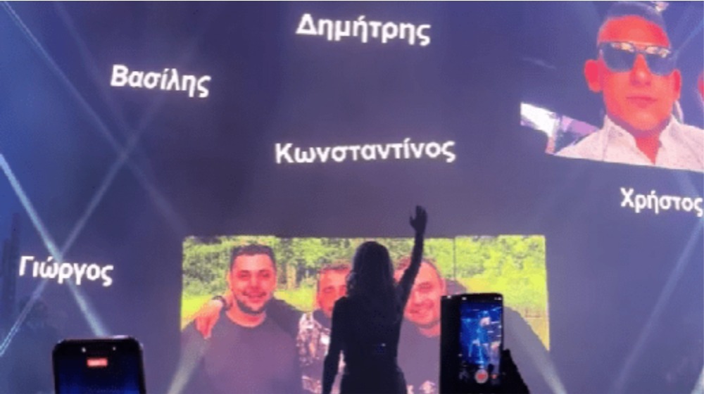 Δάκρυα συγκίνησης: Η Πάολα με υψωμένη γροθιά αποχαιρέτησε τους 7 οπαδους του ΠΑΟΚ που πέθαναν στο τροχαίο [βίντεο]