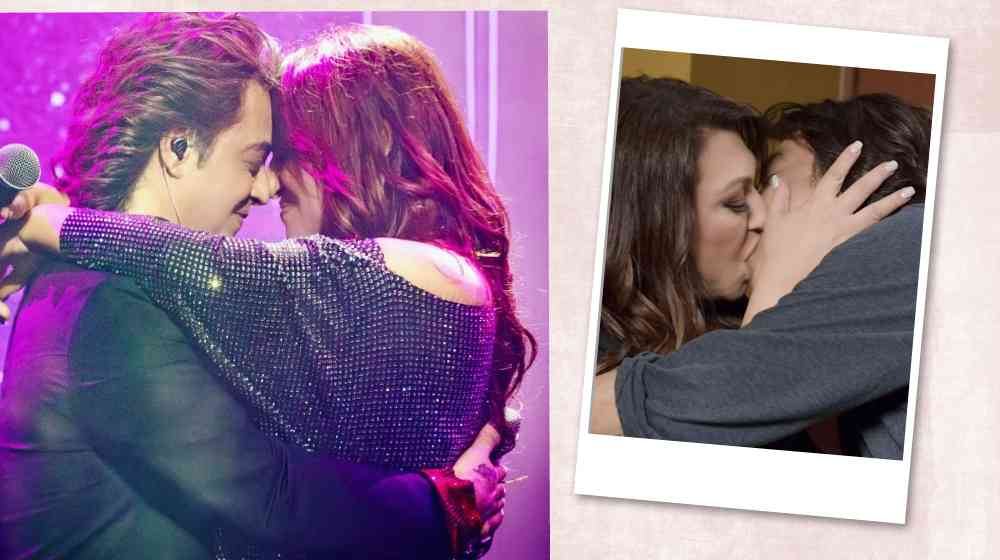 Γαρμπή – Σχοινάς: Το παθιασμένο φιλί σε κοινή τους συνέντευξη [βίντεο]