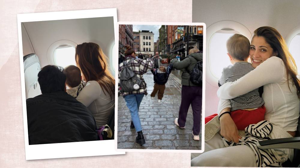 Συνατσάκη – Στρατής: Με την κόρη τους Ολίβια στο Λονδίνο [εικόνες]