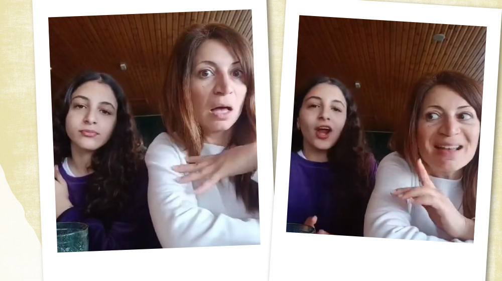 Αρτεμίου: Το βίντεο με τη βαφτιστήρα της αναπαριστώντας καυγά της Σοφίας Χατζηπαντελή στο MSR