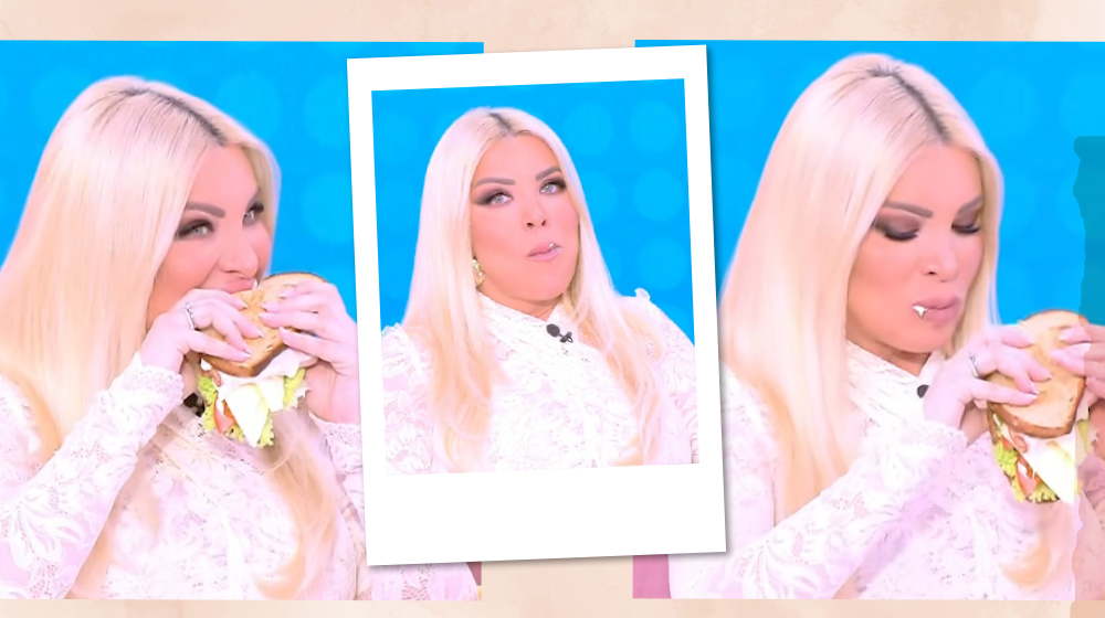 Έξαλλη η Καινούργιου με τον σκηνοθέτη της: Την έδειχνε την ώρα που έτρωγε - «Γιατί με δείχνεις ρε παιδάκι μου;» [βίντεο]