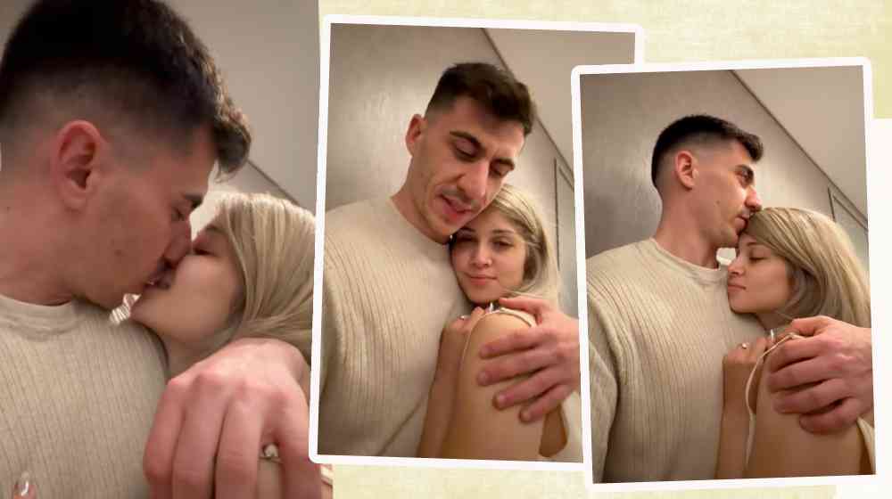 Φειδίας Παναγιώτου - Στυλιάνα Αβερκίου: Έκαναν πρόβα το φιλί που θα δώσουν στην εκκλησία [βίντεο]