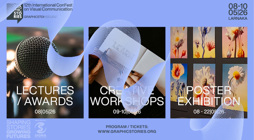 Το Graphic Stories επιστρέφει για 12η χρονιά, αυτή τη φορά στη Λάρνακα Με διεθνείς ομιλητές, εργαστήρια, έκθεση και βραβεία διαγωνισμού αφίσας