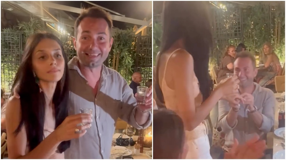 Άννα Μπεζάν - Δημήτρης Παππάς: Της έκανε πρόταση γάμου στο party γενεθλίων τους [βίντεο]