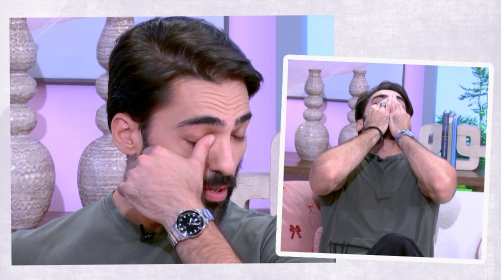 Αλέξανδρος Μαρτίδης: Δάκρυσε on air ακούγοντας την κόρη του να μιλάει για εκείνον