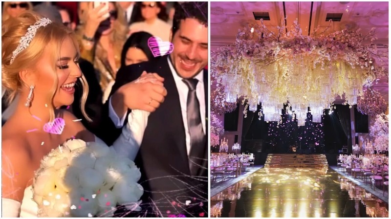 Νίκος Ηλιάδης – Αγγελίνα Γεωργίου: Το glamorous wedding party τους στη Λεμεσό