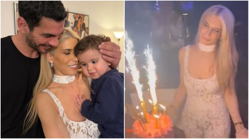 Έλενα Ανδρέου: Το party γενεθλίων της και η μεγάλη αγκαλιά στον γιο της [εικόνες]