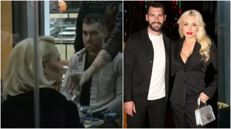 Αλεξάνδρα Παναγιώταρου - Στάθης Σχίζας: Καθισμένοι στο ίδιο τραπέζι σαν 2 ξένοι [εικόνες]