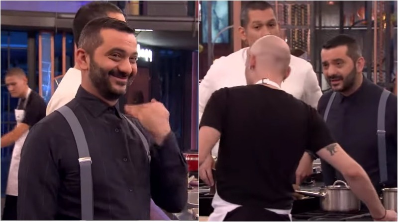 To επικό κομπλιμέντο που έκανε διαγωνιζόμενος στους κριτές του Masterchef: "Είμαστε παντρεμένοι εγώ έχω 3 παιδιά"