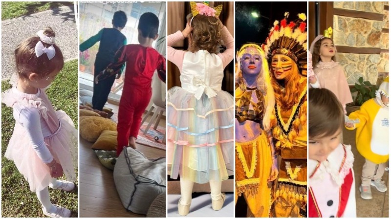 Υπέροχες αμφιέσεις: Πώς έντυσαν οι Έλληνες celebrities τα παιδιά τους;