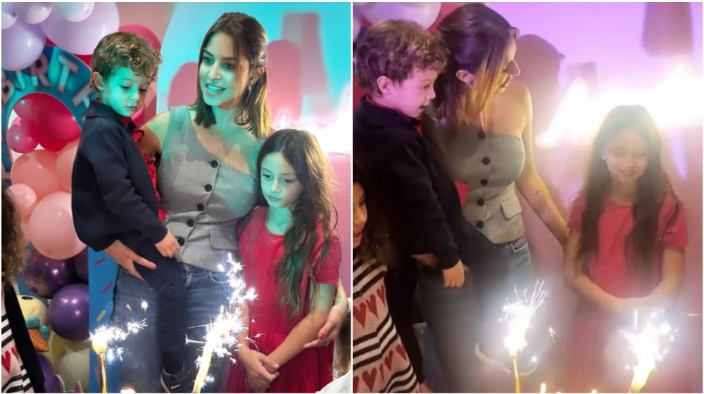 Κωνσταντίνα Ευριπίδου: Στο πάρτι για τα 8α γενέθλια της κόρης της, Αριάδνης [εικόνες & βίντεο]