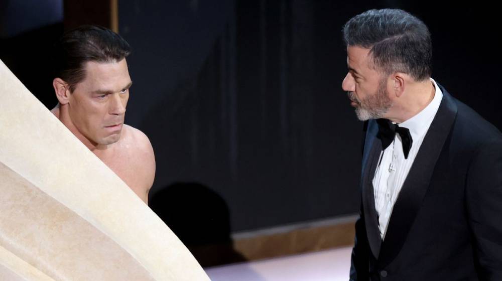 John Cena: Εμφανίστηκε γυμνός στη σκηνή των Oscar και έγινε viral [βίντεο]