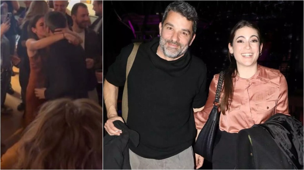 Πέτρος Λαγούτης: Γιόρτασε τα γενέθλια του με καλεσμένη την πρώην και τη νυν σύντροφο του - Το καυτό φιλί