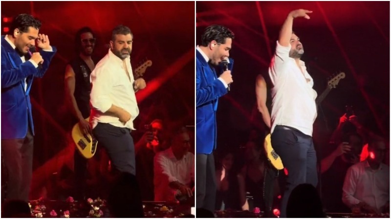 Ο Τάκης από τη Λάρνακα χόρεψε στη σκηνή με τον Χρήστο Μάστορα και το βίντεο συγκέντρωσε 1 εκ. προβολές