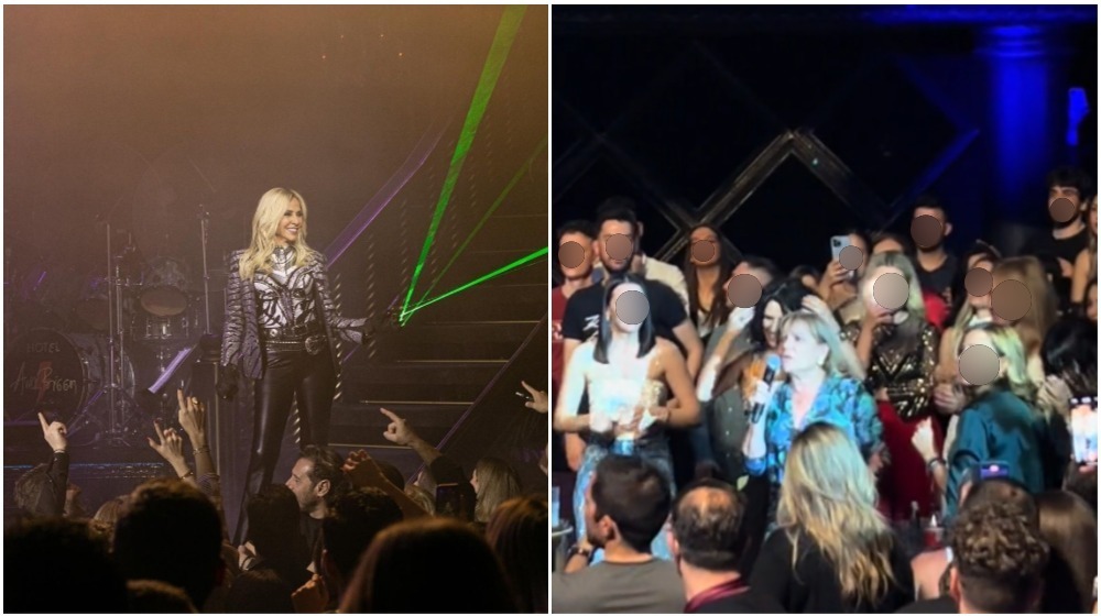 Μαρία Καβογιάννη: Πήγε στη Βίσση, πήρε το μικρόφωνο και έγινε χαμός στο μαγαζί [βίντεο]