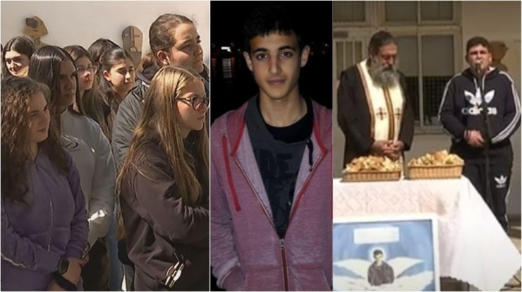 Συγκίνηση στο σχολείο του Κυπριανού: "Για που το βαλες καρδιά μου" του τραγούδησαν οι συμμαθητές του