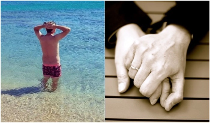 Η τρυφερή εικόνα Έλληνα παρουσιαστή με τον σύντροφό του μετά την απόφαση για την ισότητα στον γάμο