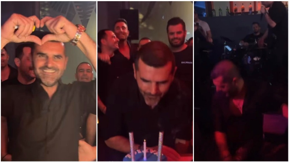 Μάριος Ηλία: Το πάρτι γενεθλίων και το ζεϊμπέκικο του εορτάζοντα [εικόνα & βίντεο] 