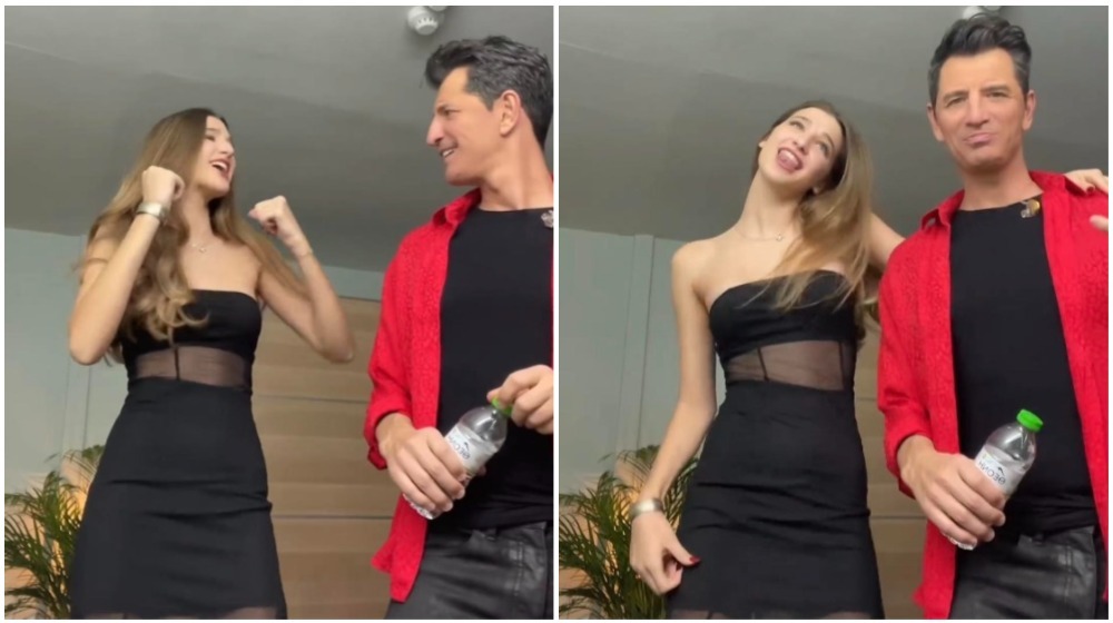 Σάκης Ρουβάς: Η κόρη του Αναστασία χορεύει και τραγουδάει μαζί του δικό του τραγούδι [βίντεο]