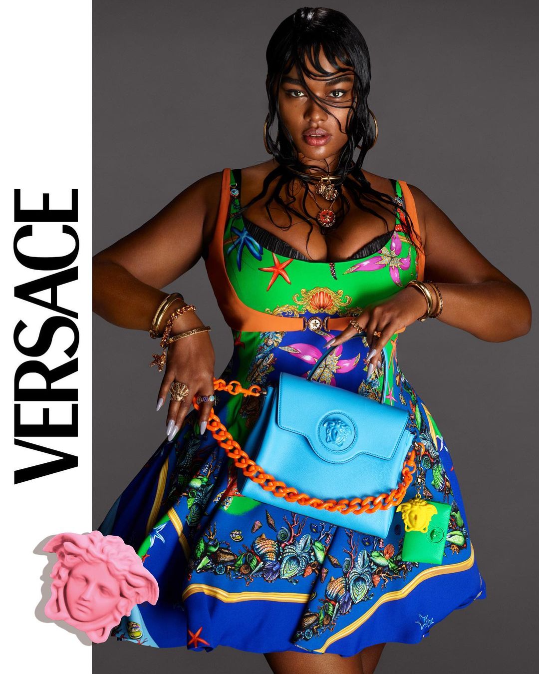 versace plus size clothing