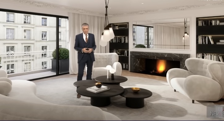 Νίκος Ευαγγελάτος: Έκανε δελτίο ειδήσεων από το υπερπολυτελές νέο σπίτι του Στέφανου Κασσελάκη [βίντεο]