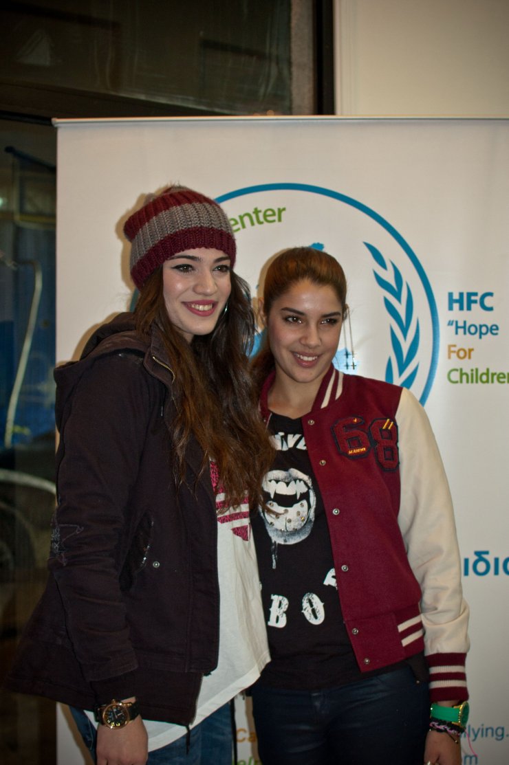 Ήβη Αδάμου - Ελίσα Γεωργίου: Η φιλανθρωπική τους δράση!