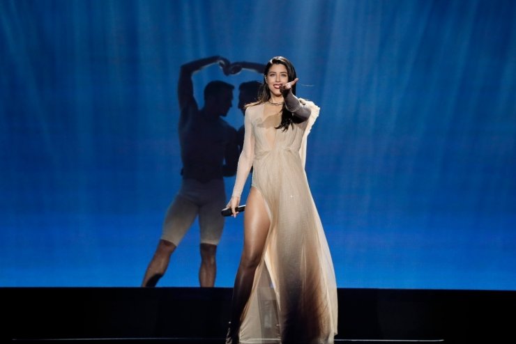 H εντυπωσιακή εμφάνιση της Demy στη σκηνή της Eurovision 2017: