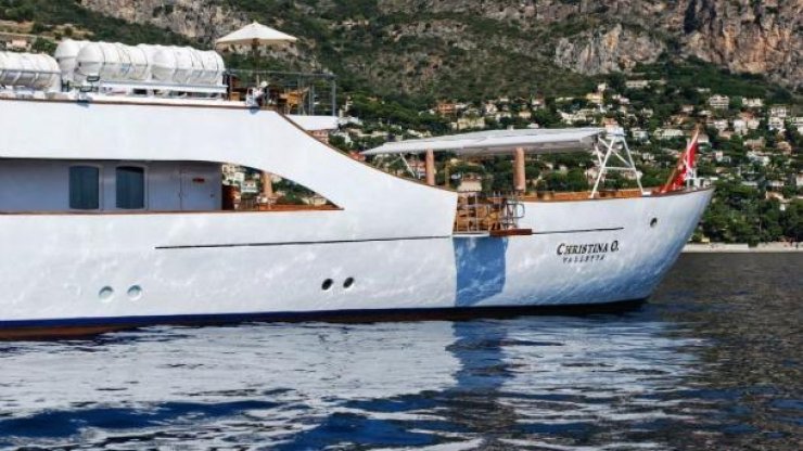 Πωλείται... ξανά η θαλαμηγός "Χριστίνα" του Ωνάση