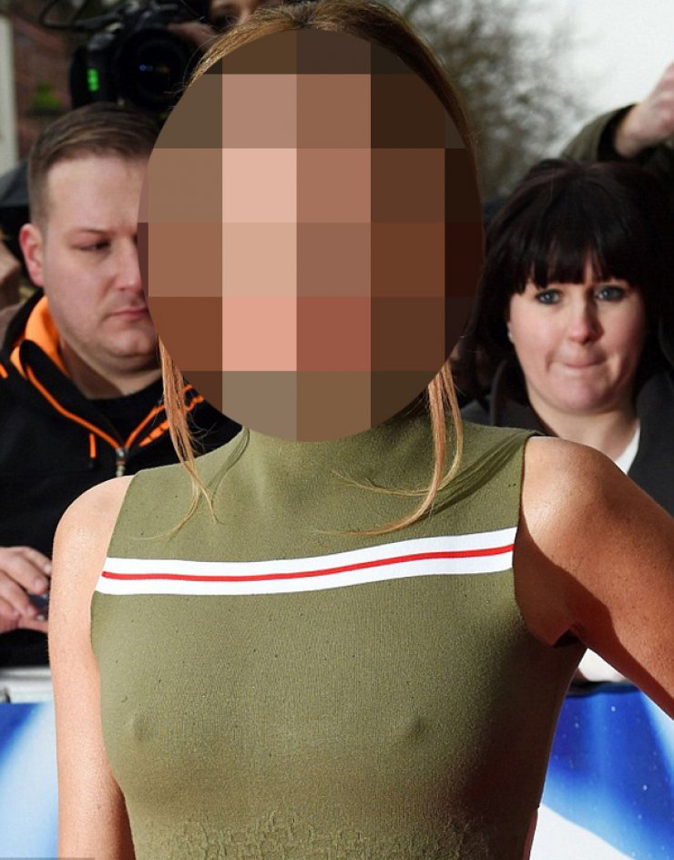 Γνωστή ηθοποιός έδειξε... τις ρώγες της στο κόκκινο χαλί!