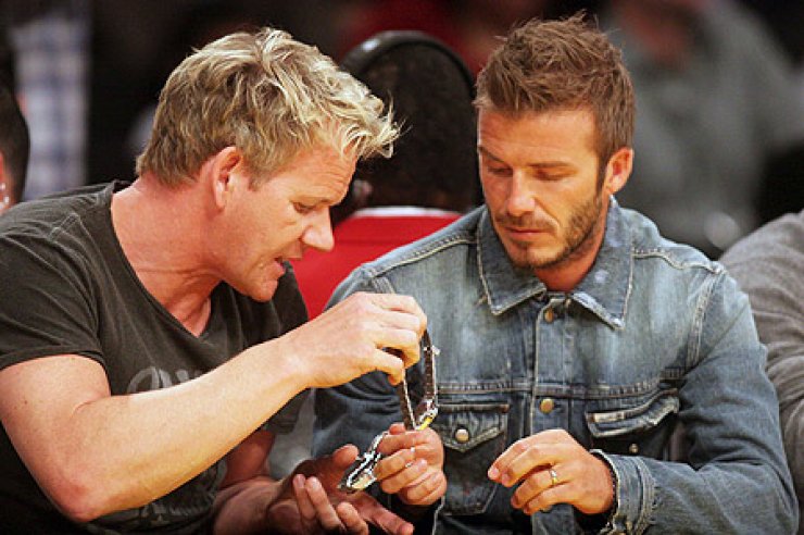 Αυτό είναι το εστιατόριο του Gordon Ramsay και του David Beckham!