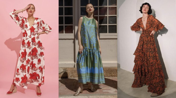 Wedding guest: 3 φορέματα με prints από Έλληνες σχεδιαστές για να φορέσεις