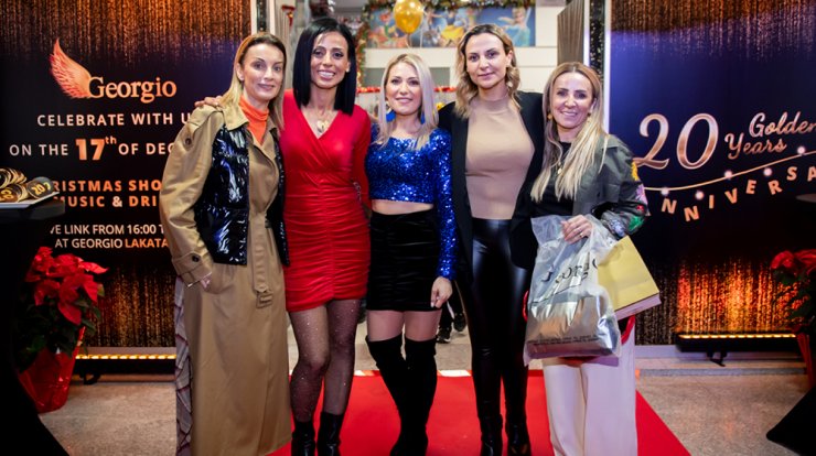 Βρεθήκαμε στο pre-xmas party στο κατάστημα Georgio στη Λακατάμια