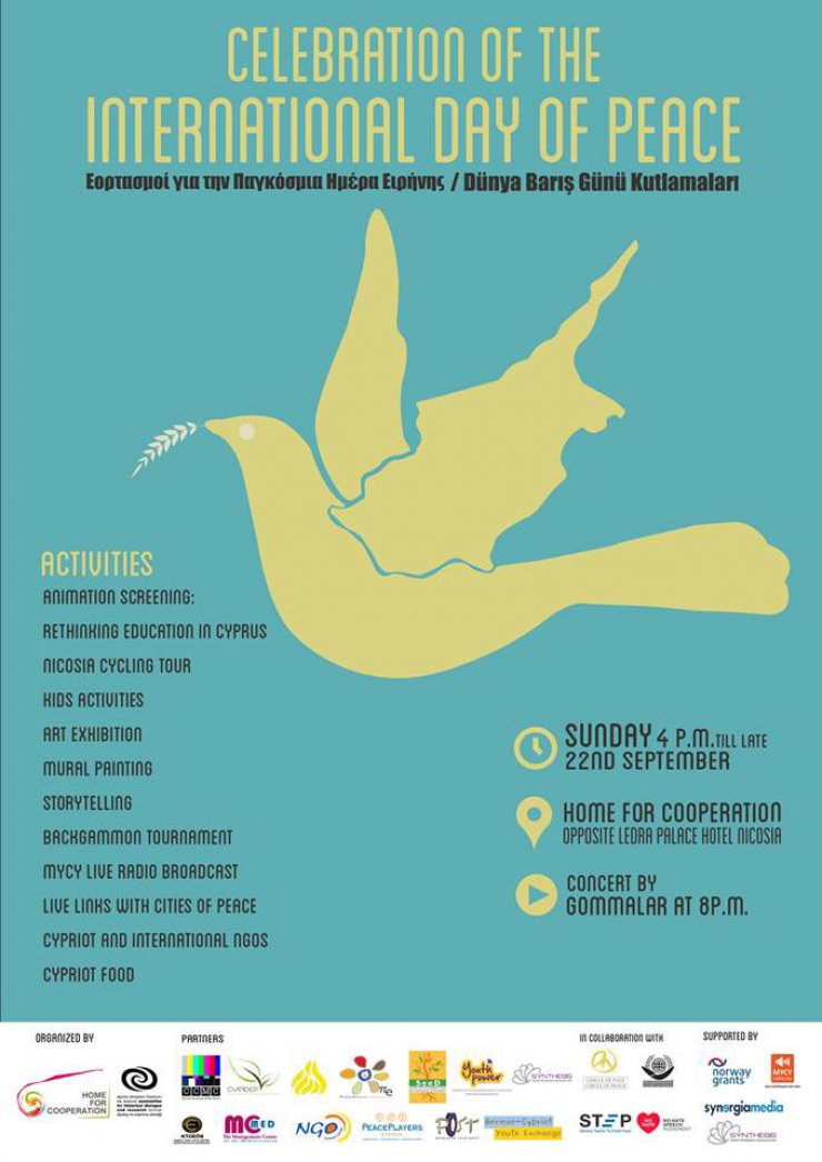Οι εορτασμοί για την Παγκόσμια Ημέρα Ειρήνης